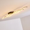 Flow Ceiling Light LED black, 3-light sources