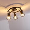 Baripada Ceiling Light black, 3-light sources