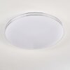 Genthin Ceiling Light LED white, 1-light source, Remote control