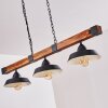 Corippo Pendant Light black, 3-light sources