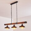 Corippo Pendant Light black, 3-light sources