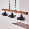 Corippo Pendant Light black, 3-light sources