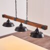 Corippo Pendant Light black, 3-light sources