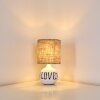 Seon LOVE Table Lamp white, 1-light source