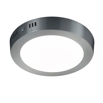 Trio Cento ceiling light LED matt nickel, 1-light source