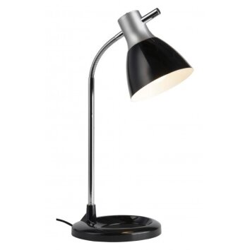 Brilliant JAN Table Lamp silver, 1-light source