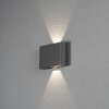 Konstsmide CHIERI Outdoor Wall Light LED black, 2-light sources