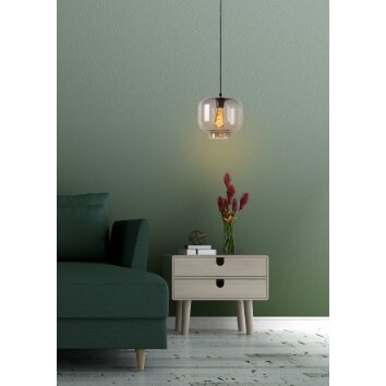 Lucide MEDINE Pendant Light grey, 1-light source
