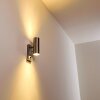 FROSLEV Wall Light LED chrome, 2-light sources, Motion sensor