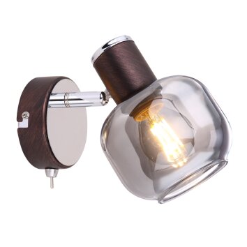 Globo KABU Spotlight copper, 1-light source