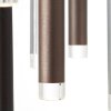 Brilliant Living Cembalo Pendant Light LED brown, 16-light sources