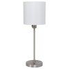Steinhauer Noor Table lamp stainless steel, 1-light source
