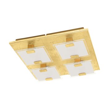 Eglo VICARO Ceiling Light LED gold, 4-light sources