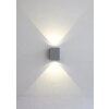 Nordlux CANTO KUBI Outdoor Wall Light LED grey, 2-light sources