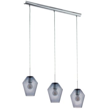 Eglo MURMILLO pendant light chrome, 3-light sources
