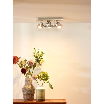 Ceiling Spotlight Lucide LANDA LED chrome, 3-light sources