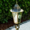 Bristol outdoor floor lamp gold, brass, 1-light source, Motion sensor
