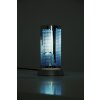 Reality table lamp blue, chrome, 1-light source