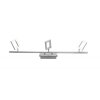 Paul Neuhaus INIGO ceiling light LED stainless steel, 3-light sources