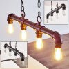 KAJEN Pendant Light rust-coloured, 4-light sources