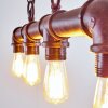 KAJEN Pendant Light rust-coloured, 4-light sources
