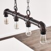 KAJEN Pendant Light rust-coloured, 4-light sources
