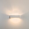 Gemini wall light white, 1-light source