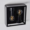 MINAKATA Outdoor Wall Light black, 2-light sources