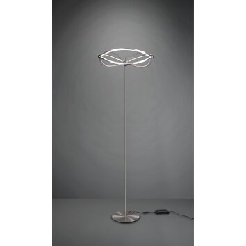 Trio CHARIVARI Floor Lamp LED matt nickel, 1-light source