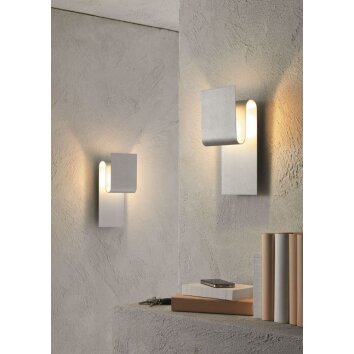 Escale FOLD wall light aluminium, 1-light source