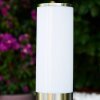 Caserta pedestal light stainless steel, 1-light source, Motion sensor
