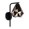 EGLO CARLTON Wall Light copper, black, 1-light source