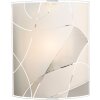 Globo wall light white, 1-light source