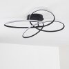 Belgorod Ceiling Light LED black, white, 1-light source, Remote control