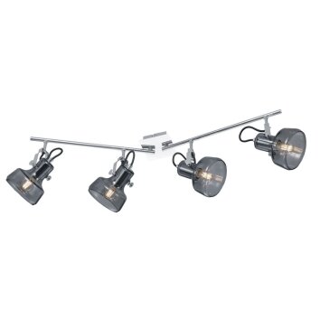 Trio Leuchten KOLANI Spotlight chrome, 4-light sources