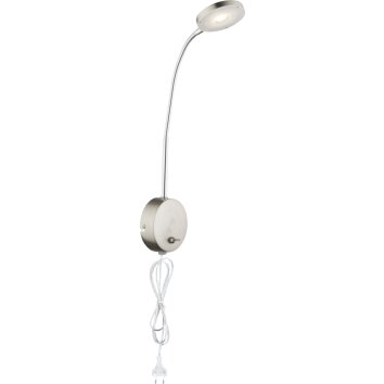 Globo DENIZ Wall Light LED matt nickel, 1-light source