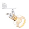 Globo BANA Spotlight brown, white, 2-light sources