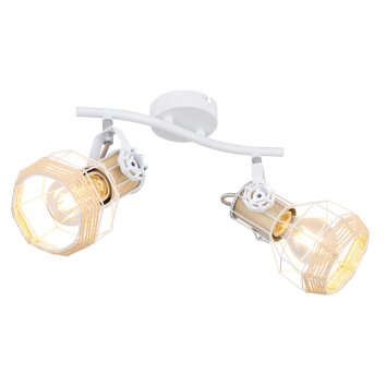 Globo BANA Spotlight brown, white, 2-light sources