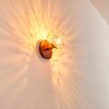 VIRGA Wall Light rust-coloured, 1-light source