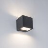 Lutec GEMINI Outdoor Wall Light LED anthracite, 2-light sources