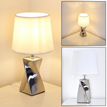 SHENZHEN Table Lamp silver, 1-light source