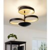 EGLO GROMOLA Ceiling Light LED black, 1-light source