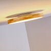 Bagaha Ceiling Light LED Light wood, 1-light source, Remote control