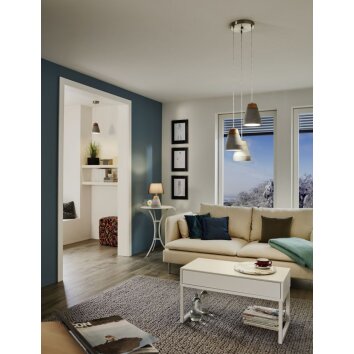 Eglo TAREGA pendant light grey, 1-light source
