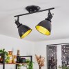 Ceiling Light Koppom black, 2-light sources