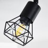 Baripada Ceiling Light black, 4-light sources