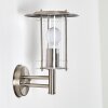 MULO outdoor wall light stainless steel, 1-light source