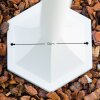 Bristol outdoor floor lamp white, 1-light source, Motion sensor