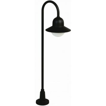 Albert 2005 path light black, 1-light source