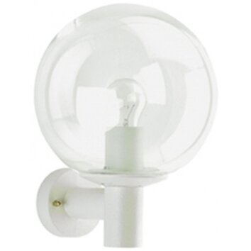 Albert 639 outdoor wall light white, 1-light source